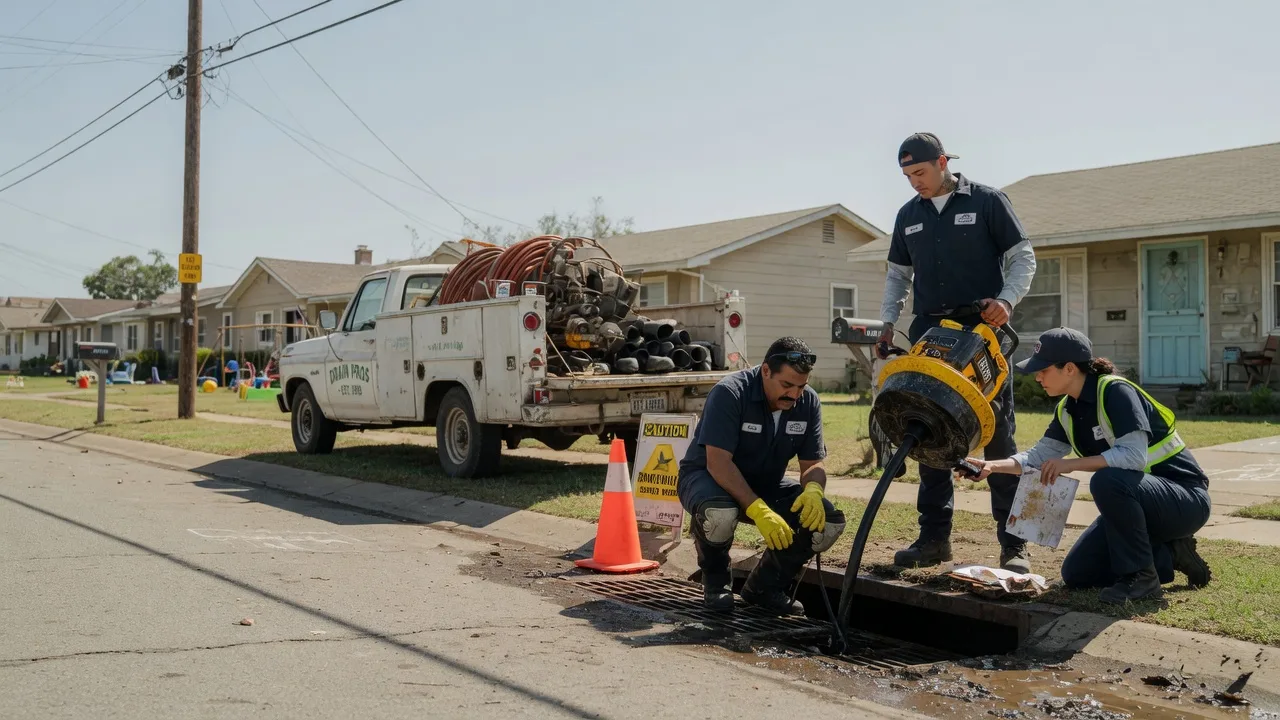 Drain Cleaning in Gilchrist, TX near me